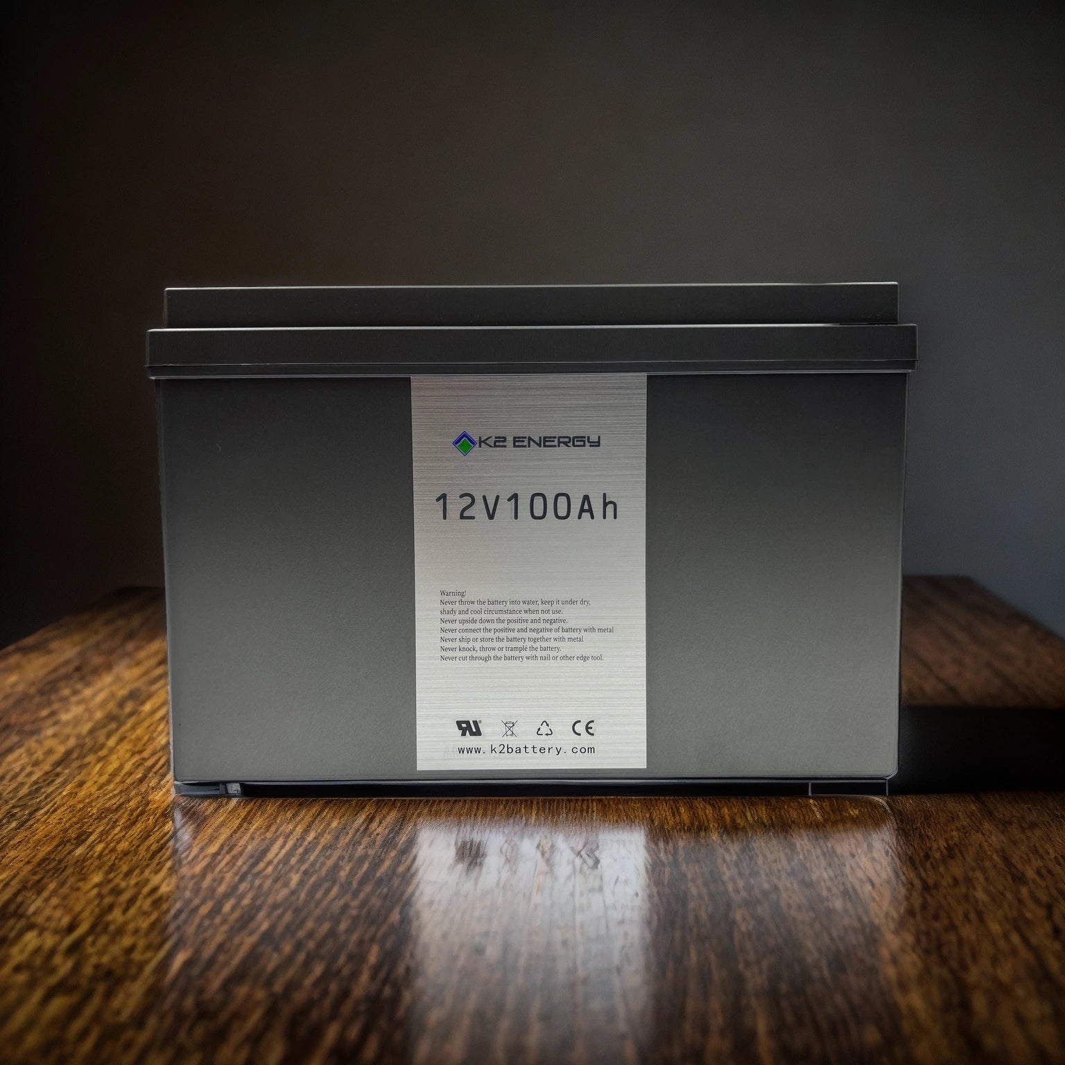 K2 Lithium 12V 100AH Deep Cycle LIFEPO4 Battery